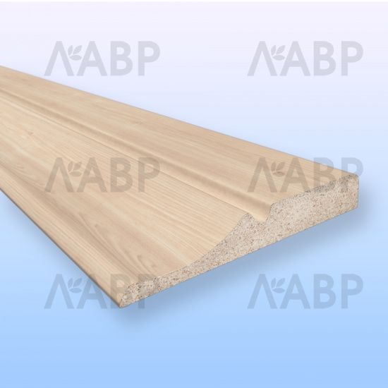 накладка МДФ № 5 / 8*58*2800 без покрытия / 30005-33 / оптом и в розницу / мебельная фурнитура "ЛАВР"