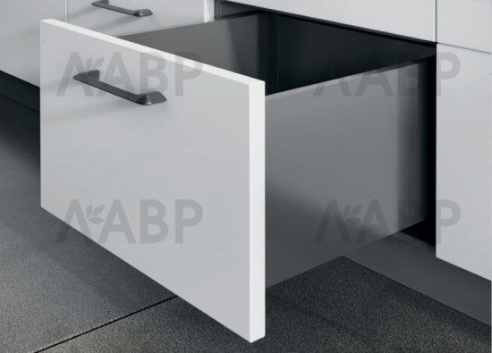 ящик GTV AXIS PRO 200*450мм, доводчик, 40кг, белый/PB-AXISPRO-KPL450D1 / 09532 / оптом и в розницу / мебельная фурнитура "ЛАВР"