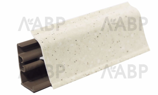 Плинтус для столешниц LB38 снежная земля 3,0м LB-381-679 Korner / 53375 / оптом и в розницу / мебельная фурнитура "ЛАВР"