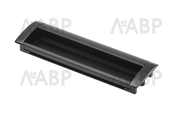GTV ручка врезная UA-326 160мм, черный матовый (15шт)/UA-00-326160-20M / 39388 / оптом и в розницу / мебельная фурнитура "ЛАВР"