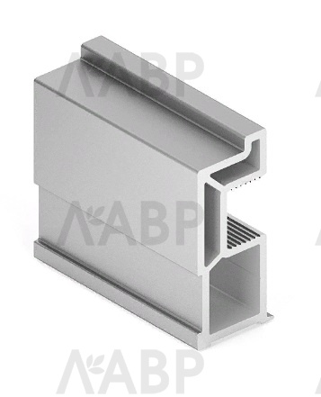 Аристо Slim MAX/серебро матовое вертикальный профиль (5,4м) / 92145 / оптом и в розницу / мебельная фурнитура "ЛАВР"