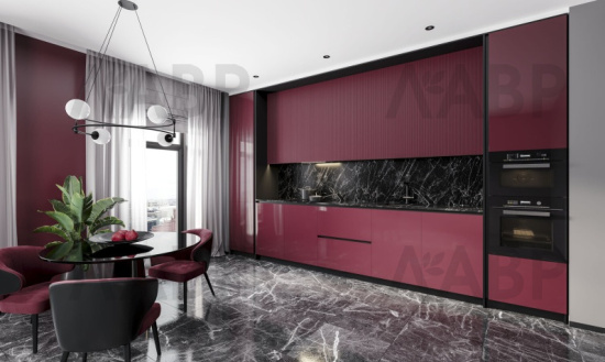 GOLA профиль L вертикальный, длина 4500, черный крац. / 39752 / оптом и в розницу / мебельная фурнитура "ЛАВР"