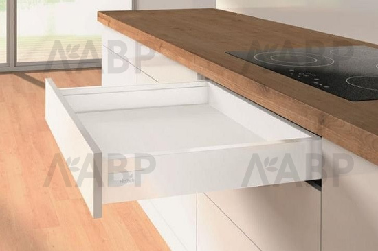 Выдвижной ящик InnoTech Atira 70*470мм белый 9230048 Hettich / 37527 / оптом и в розницу / мебельная фурнитура "ЛАВР"