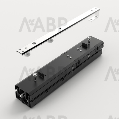 Хеттих/комплект направляющих Olona Silent sistem для открывания и закрыв, 100 кг, антрацит / 9380991 / 97830 / оптом и в розницу / мебельная фурнитура "ЛАВР"