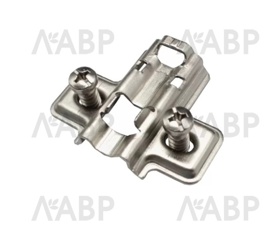 Firmax Smartline планка монтажная H=4, под евровинт, clip-on/FRM0146.H4/5 / 11288 / оптом и в розницу / мебельная фурнитура "ЛАВР"