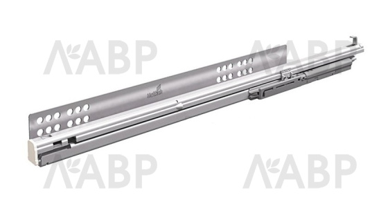 Направляющая скрытого монтажа полного выдвижения Quadro V6 Silent System с доводчиком 420мм левая 9046294 Hettich / 37234 / оптом и в розницу / мебельная фурнитура "ЛАВР"