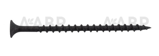 саморез 3,8*64 потай, крупн резьба, оксид / 26618 / оптом и в розницу / мебельная фурнитура "ЛАВР"