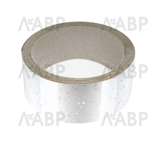 кромка с клеем СОЮЗ 45*3050*017МГ белый с блестками / 90219 / оптом и в розницу / мебельная фурнитура "ЛАВР"