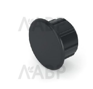 Аристо QB/заглушка технологических отверстий пластиковая D10 чёрная / 29519 / оптом и в розницу / мебельная фурнитура "ЛАВР"