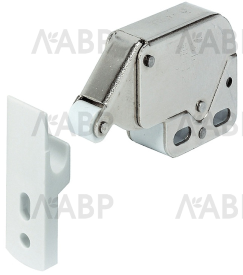Защелка пружинная Mini-Latch 245.54.701 Hafele / 49188 / оптом и в розницу / мебельная фурнитура "ЛАВР"