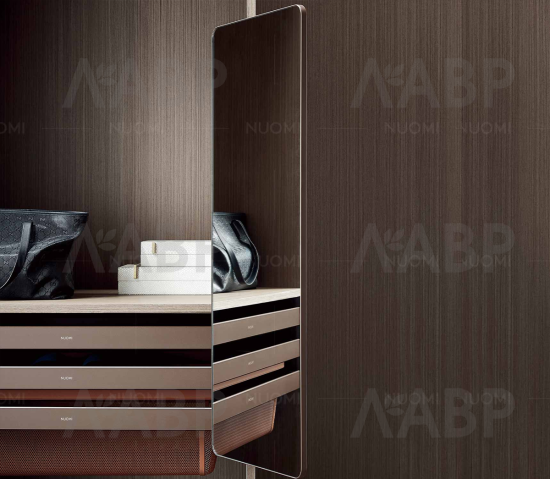 Nuomi/зеркало выдвижное поворотное RALPHIE 42*350*1000mm серый/ 6112500 / 86037 / оптом и в розницу / мебельная фурнитура "ЛАВР"