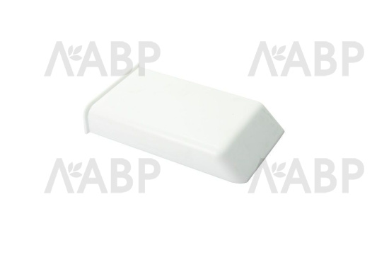 Заглушка декоративная для навеса Strong правая, белая / 13191 / оптом и в розницу / мебельная фурнитура "ЛАВР"