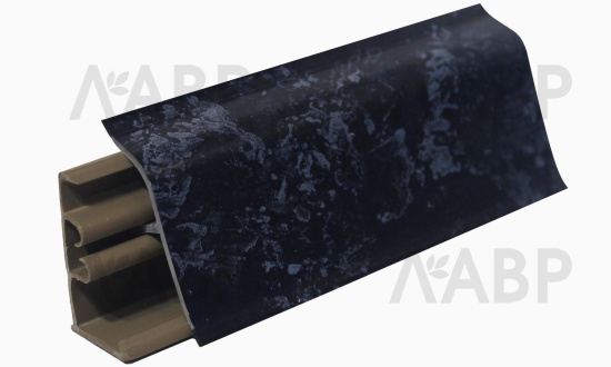 Плинтус для столешниц LB38 кастилло темный 3,0м LB-381-6021 Korner / 53365 / оптом и в розницу / мебельная фурнитура "ЛАВР"