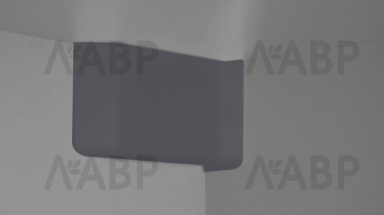 навес для шкафа  CH05/GRPH Боярд, графит  (100) / 713173 / оптом и в розницу / мебельная фурнитура "ЛАВР"