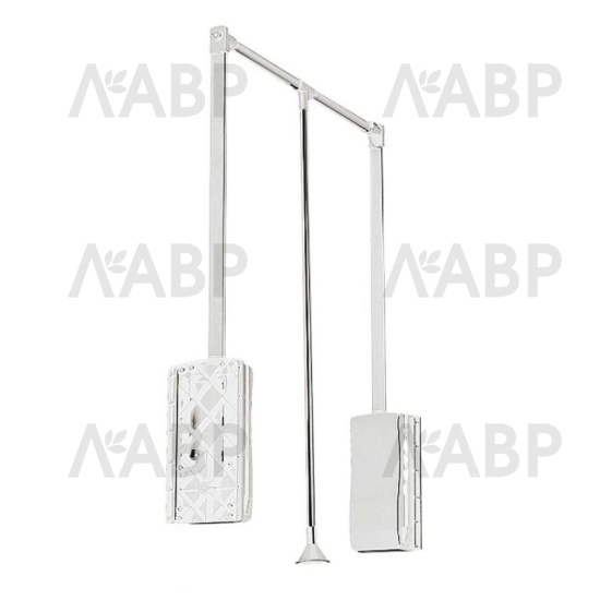 Пантограф масляный 875-1200мм сталь/белый PG-ST83115-10 GTV / 16305 / оптом и в розницу / мебельная фурнитура "ЛАВР"