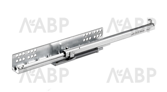 Направляющая скрытого насадного монтажа частичного выдвижения Quadro 25 Silent System с доводчиком 450мм левая 9105629 Hettich / 37579 / оптом и в розницу / мебельная фурнитура "ЛАВР"