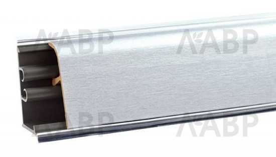 Плинтус для столешниц LB37 алюминий 3,0м 37-310 Korner / 53001 / оптом и в розницу / мебельная фурнитура "ЛАВР"