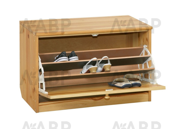 Сектор для обуви (слимы) на 3 полки пластик белый / 13183 / оптом и в розницу / мебельная фурнитура "ЛАВР"