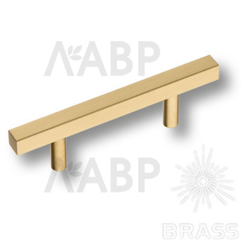 Brass  8807 0064 BB ручка скоба модерн, матовое золото 64  мм / 39133 / оптом и в розницу / мебельная фурнитура "ЛАВР"