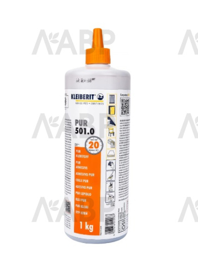 клей ПУ Kleiberit 501.0 (1кг), светло-коричневый/KLB0502 / 57080 / оптом и в розницу / мебельная фурнитура "ЛАВР"