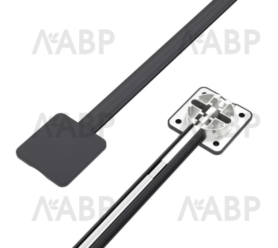 Firmax выпрямитель фасадов врезной для дверных полотен 2400- 2800мм, черный/FRM0207.280/T / 08212 / оптом и в розницу / мебельная фурнитура "ЛАВР"