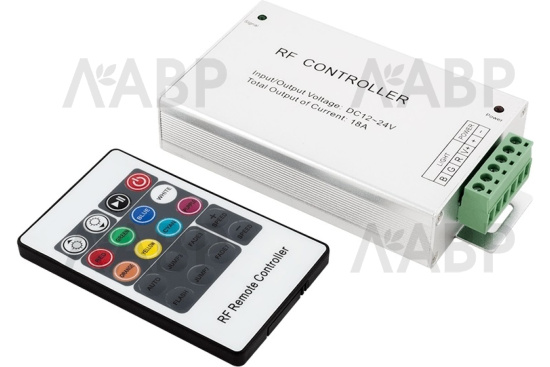контроллер RGB, 18А, 12-24В сенсорный / 33369 / оптом и в розницу / мебельная фурнитура "ЛАВР"