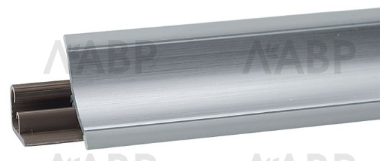 Плинтус для столешниц LB-23 алюминий 3,0м 23-610 Korner / 53169 / оптом и в розницу / мебельная фурнитура "ЛАВР"