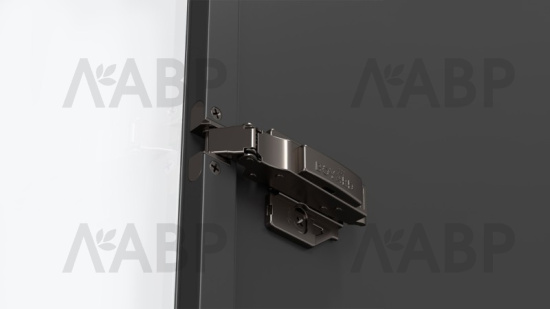 петля 4-х шарнирная Боярд H913A/BN EVO без пружины для алюм.профиля, черный никель /H913A/BN / 711251 / оптом и в розницу / мебельная фурнитура "ЛАВР"