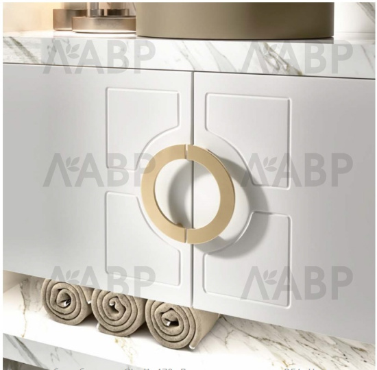 ручка-полукольцо R51,латунь,68 мм/WMN470.MZB.006C / 39874 / оптом и в розницу / мебельная фурнитура "ЛАВР"