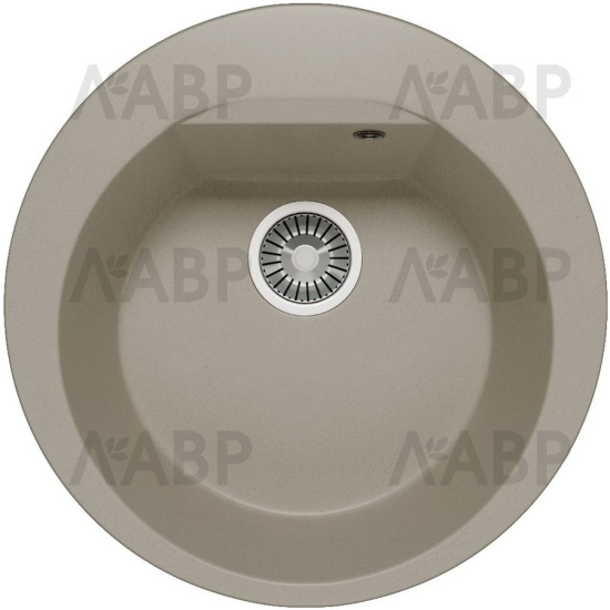 Мойка мраморная Atol-520 №14 серый d520*200мм / 62571 / оптом и в розницу / мебельная фурнитура "ЛАВР"