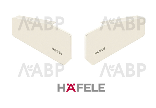 Комплект заглушкек к подъемному механизму Free Fold белый 372.37.026 Hafele / 49420 / оптом и в розницу / мебельная фурнитура "ЛАВР"