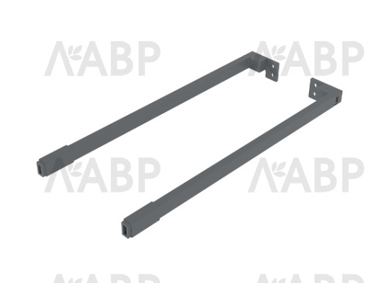 ящик GTV AXIS PRO*продольный релинг 550мм, антрацит(10шт)/PB-AXISPRO-RELKW550 / 509145 / оптом и в розницу / мебельная фурнитура "ЛАВР"