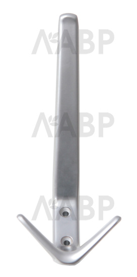 Крючок мебельный трехрожковый сатин K305.05SC.3 Boyard / 707155 / оптом и в розницу / мебельная фурнитура "ЛАВР"