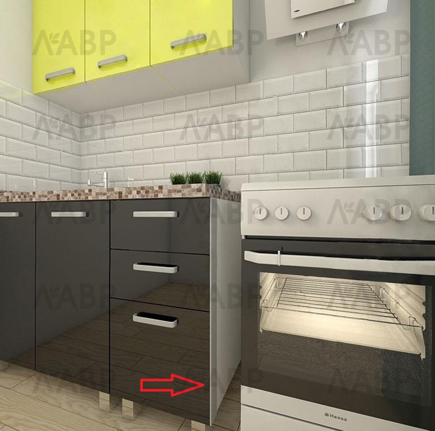 Купить Комплект термоизоляционных планок для газовых плит, черный ...
