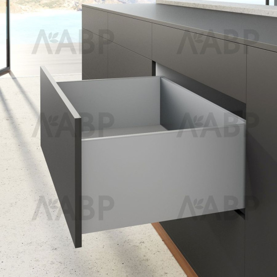 Выдвижной ящик AvanTech You 251*500мм, БЕЗ направляющих серебристый 9255276 Hettich / 97308 / оптом и в розницу / мебельная фурнитура "ЛАВР"