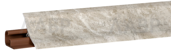 Плинтус для столешниц LB23 королевский опал светлый 3,0м 231-6029 Korner / 53231 / оптом и в розницу / мебельная фурнитура "ЛАВР"