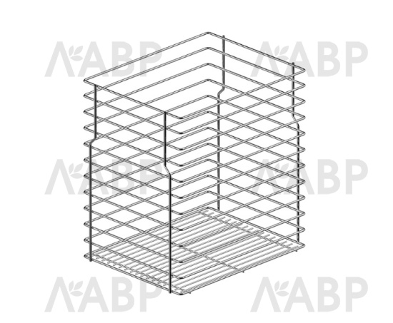 Выдвижная корзина 500мм CARGO MINI Linia Variant MULTI, БЕЗ направляющих хром WE29.0011.01.001 / 25485 / оптом и в розницу / мебельная фурнитура "ЛАВР"