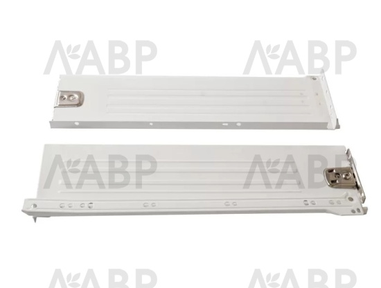 Firmax металлобоксы 400*118мм, 25кг, белый/FRM0384.07 / 09879 / оптом и в розницу / мебельная фурнитура "ЛАВР"