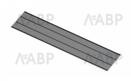 Полка проволочная 405*1823мм черная для гардеробной системы Aristo / 68024 / оптом и в розницу / мебельная фурнитура "ЛАВР"