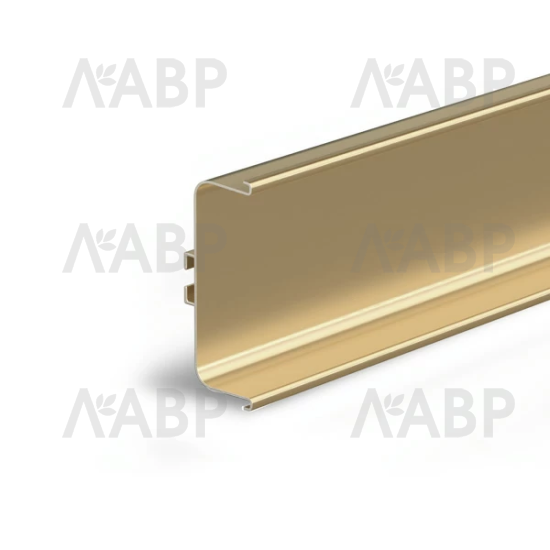 GOLA* ручка-профиль С-образный, длина 4200мм, золото шлифованное (4шт) / 39503 / оптом и в розницу / мебельная фурнитура "ЛАВР"