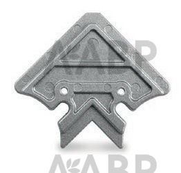 фасадный профиль* уголок соединительный №4 F3-03 с винтами (250шт) аналог 43013 / 43005 / оптом и в розницу / мебельная фурнитура "ЛАВР"