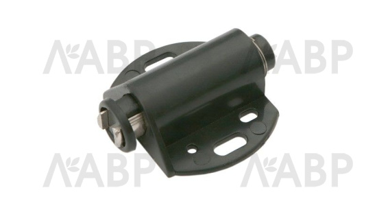 защелка магнитная Боярд, черный / MH01/Bl / 702001 / оптом и в розницу / мебельная фурнитура "ЛАВР"