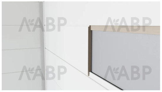 вагонка МДФ 115*60*2800 белый / 35262 / оптом и в розницу / мебельная фурнитура "ЛАВР"