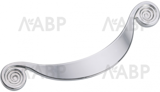 Ручка мебельная скоба Sorriso 128мм хром UR19-G0004 Gamet / 69103 / оптом и в розницу / мебельная фурнитура "ЛАВР"