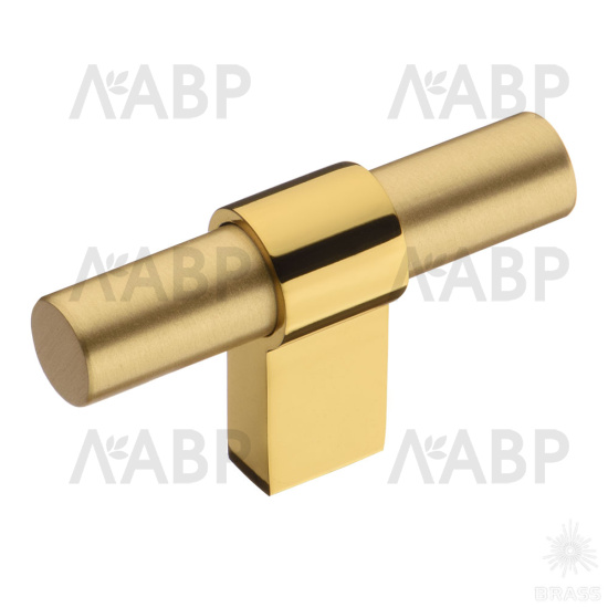 Ручка мебельная кнопка золото матовое 8770 0008 GL-BB Brass / 69291 / оптом и в розницу / мебельная фурнитура "ЛАВР"