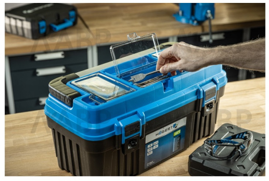 Кейс пластиковый для инструментов 25 HT7G066 HOEGERT / 58068 / оптом и в розницу / мебельная фурнитура "ЛАВР"