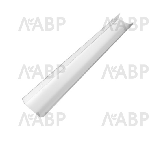 Ручка торцевая T-10 Laurus 224/300 мм хром матовый / 39492-1 / оптом и в розницу / мебельная фурнитура "ЛАВР"