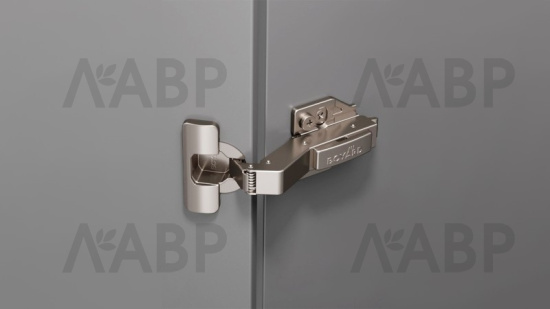 петля 4-х шарнирная Боярд H845C02 EVO 45° с доводчиком, без планки / 711248 / оптом и в розницу / мебельная фурнитура "ЛАВР"