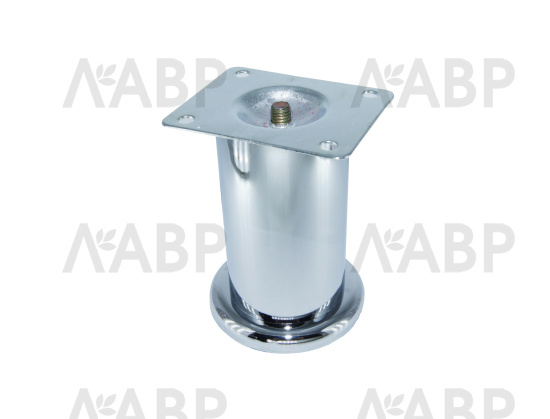 Опора мебельная нерегулируемая цилиндрическая 50*100мм хром А174 / 10167 / оптом и в розницу / мебельная фурнитура "ЛАВР"