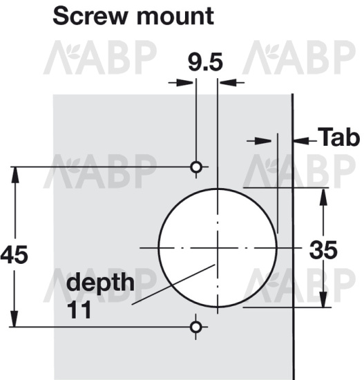Петля мебельная угловая Silentia 270 градусов с доводчиком 329.19.700 Salice / 49716 / оптом и в розницу / мебельная фурнитура "ЛАВР"
